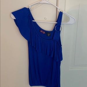 Blue dress tank